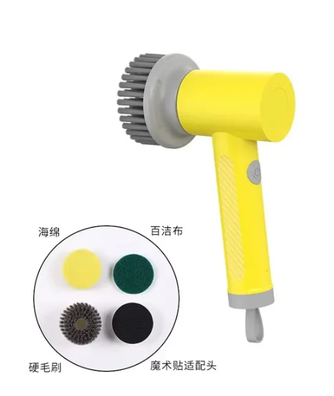 Electric Brush-Electric Cleaning Brush,Power Scrubber Cordless Power Scrubber Household Cleaning Brush for Bathroom for Wall Stove Tile Bathtub Toilet Window Kitchen